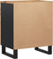 vidaXL - Nachtkastjes - 50x33x60 - cm - massief - mangohout - en - bewerkt - hout