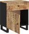 vidaXL - Nachtkastjes - 50x33x60 - cm - massief - mangohout - en - bewerkt - hout
