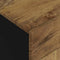 vidaXL - Nachtkastjes - 50x33x60 - cm - massief - mangohout - en - bewerkt - hout