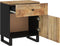 vidaXL - Nachtkastjes - 50x33x60 - cm - massief - mangohout - en - bewerkt - hout