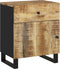 vidaXL - Nachtkastjes - 50x33x60 - cm - massief - mangohout - en - bewerkt - hout