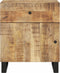 vidaXL - Nachtkastjes - 50x33x60 - cm - massief - mangohout - en - bewerkt - hout