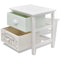 vidaXL - Nachtkastjes - Franse - stijl - 2 - st - hout