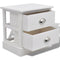 vidaXL - Nachtkastjes - Franse - stijl - 2 - stuks - wit