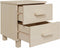vidaXL - Nachtkastjes - HAMAR - 2 - st - 40x35x44,5 - cm - grenenhout - honingbruin