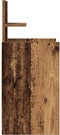 vidaXL - Nachtkastjes - met - 2 - lades - 2 - st - 38x34x80 - cm - oud - hout