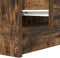 vidaXL - Nachtkastjes - met - 2 - lades - 2 - st - 38x34x80 - cm - gerookt - eikenkleurig