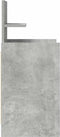 vidaXL - Nachtkastjes - met - 2 - lades - 2 - st - 38x34x80 - cm - betongrijs