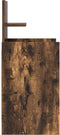 vidaXL - Nachtkastjes - met - 2 - lades - 2 - st - 38x34x80 - cm - gerookt - eikenkleurig
