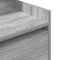 vidaXL - Nachtkastjes - met - 2 - lades - 2 - st - 38x34x80 - cm - grijs - sonoma