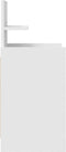 vidaXL - Nachtkastjes - met - 2 - lades - 2 - st - 38x34x80 - cm - wit