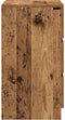 vidaXL - Nachtkastjes - met - 3 - lades - 2 - st - 39x35x65 - cm - oud - hout