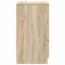 vidaXL - Nachtkastjes - met - 3 - lades - 2 - st - 39x35x65 - cm - Sonoma - eikenkleurig