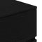 vidaXL - Nachtkastjes - met - 3 - lades - 2 - st - 39x35x65 - cm - zwart