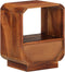 vidaXL - Nachtkastjes - met - lade - 2 - st - 40x30x50 - cm - massief - sheeshamhout