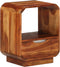 vidaXL - Nachtkastjes - met - lade - 2 - st - 40x30x50 - cm - massief - sheeshamhout