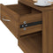 vidaXL - Nachtkastjes - met - lade - 2 - st - bruin - eikenkleur