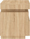 vidaXL - Nachtkastjes - met - LED - 2 - st - 40x39x48,5 - cm - sonoma - eikenkleurig