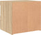 vidaXL - Nachtkastjes - met - LED - 2 - st - 50x40x45 - cm - sonoma - eikenkleurig