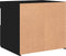 vidaXL - Nachtkastjes - met - LED-verlichting - 2 - st - 50x40x45 - cm - zwart