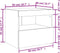 vidaXL - Nachtkastjes - met - LED-verlichting - 2 - st - 50x40x45 - cm - betongrijs