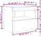 vidaXL - Nachtkastjes - met - LED-verlichting - 2 - st - 50x40x45 - cm - wit