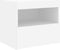 vidaXL - Nachtkastjes - met - LED-verlichting - 2 - st - 50x40x45 - cm - wit
