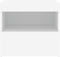 vidaXL - Nachtkastjes - met - LED-verlichting - 2 - st - 50x40x45 - cm - wit
