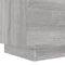 vidaXL - Nachtkastjes - met - LED-verlichting - 2 - st - bewerkt - hout - grijs - sonoma