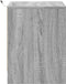 vidaXL - Nachtkastjes - met - LED-verlichting - 2 - st - bewerkt - hout - grijs - sonoma