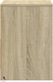 vidaXL - Nachtkastjes - met - LED-verlichting - 2 - st - bewerkt - hout - sonoma - eiken
