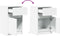 vidaXL - Nachtkastjes - met - LED-verlichting - 2 - st - bewerkt - hout - wit