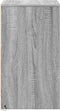 vidaXL - Nachtkastjes - met - LED-verlichting - 2 - st - bewerkt - hout - grijs - sonoma
