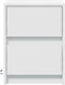 vidaXL - Nachtkastjes - met - LED-verlichting - 2 - st - bewerkt - hout - wit