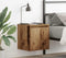 vidaXL - Nachtkastjes - wandgemonteerd - 2 - st - 38x34x40 - cm - oud - houtkleurig
