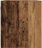 vidaXL - Nachtkastjes - wandgemonteerd - 2 - st - 38x34x40 - cm - oud - houtkleurig