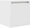 vidaXL - Nachtkastjes - wandgemonteerd - 2 - st - 38x34x40 - cm - wit