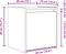 vidaXL - Nachtkastjes - wandmontage - 2 - st - 38x34x40 - cm - zwart