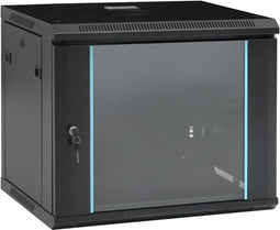 vidaXL Netwerkkast voor aan de muur 9U 19" IP20 600x450x510 mm