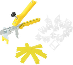 vidaXL - Nivelleringssysteem - voor - tegels - 500 - wiggen - 2500 - klemmen - 2 - mm