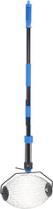 vidaXL - Notenverzamelaar - 127 - cm - staal - blauw