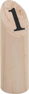 vidaXL Nummer Kubb spelset hout