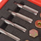 vidaXL Olieaftapplug-reparatieset M13 M15 M17 M20 64-delig