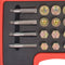 vidaXL Olieaftapplug-reparatieset M13 M15 M17 M20 64-delig