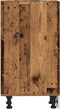 vidaXL - Onderkast - 20x44,5x81,5 - cm - bewerkt - hout - oud - houtkleurig