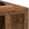 vidaXL - Onderkast - 20x44,5x81,5 - cm - bewerkt - hout - oud - houtkleurig