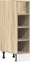 vidaXL - Onderkast - 20x44,5x81,5 - cm - bewerkt - hout - sonoma - eikenkleurig