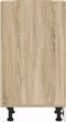vidaXL - Onderkast - 20x44,5x81,5 - cm - bewerkt - hout - sonoma - eikenkleurig
