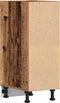 vidaXL - Onderkast - 30x44,5x81,5 - cm - bewerkt - hout - oud - houtkleurig