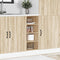 vidaXL - Onderkast - 30x44,5x81,5 - cm - bewerkt - hout - sonoma - eikenkleurig